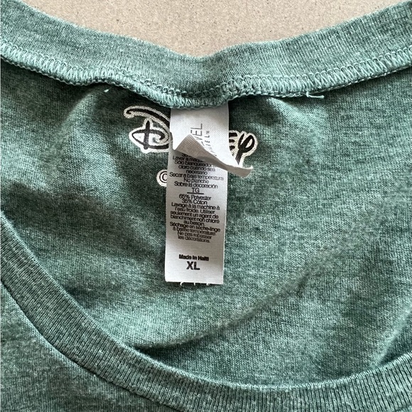 Disney Mickey and Minnie Mouse Ice Cream Tank Top in Green, Sz XL - Picture 3 of 6